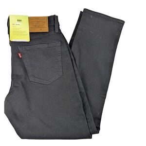 Levis Premium 511 Slim Fit Mens Jeans Black Stretch 33x30 045114969